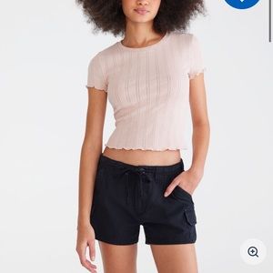 Black Cargo shorts size medium